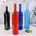 750ml vodka/whiskey wine bottle with paintting and decal